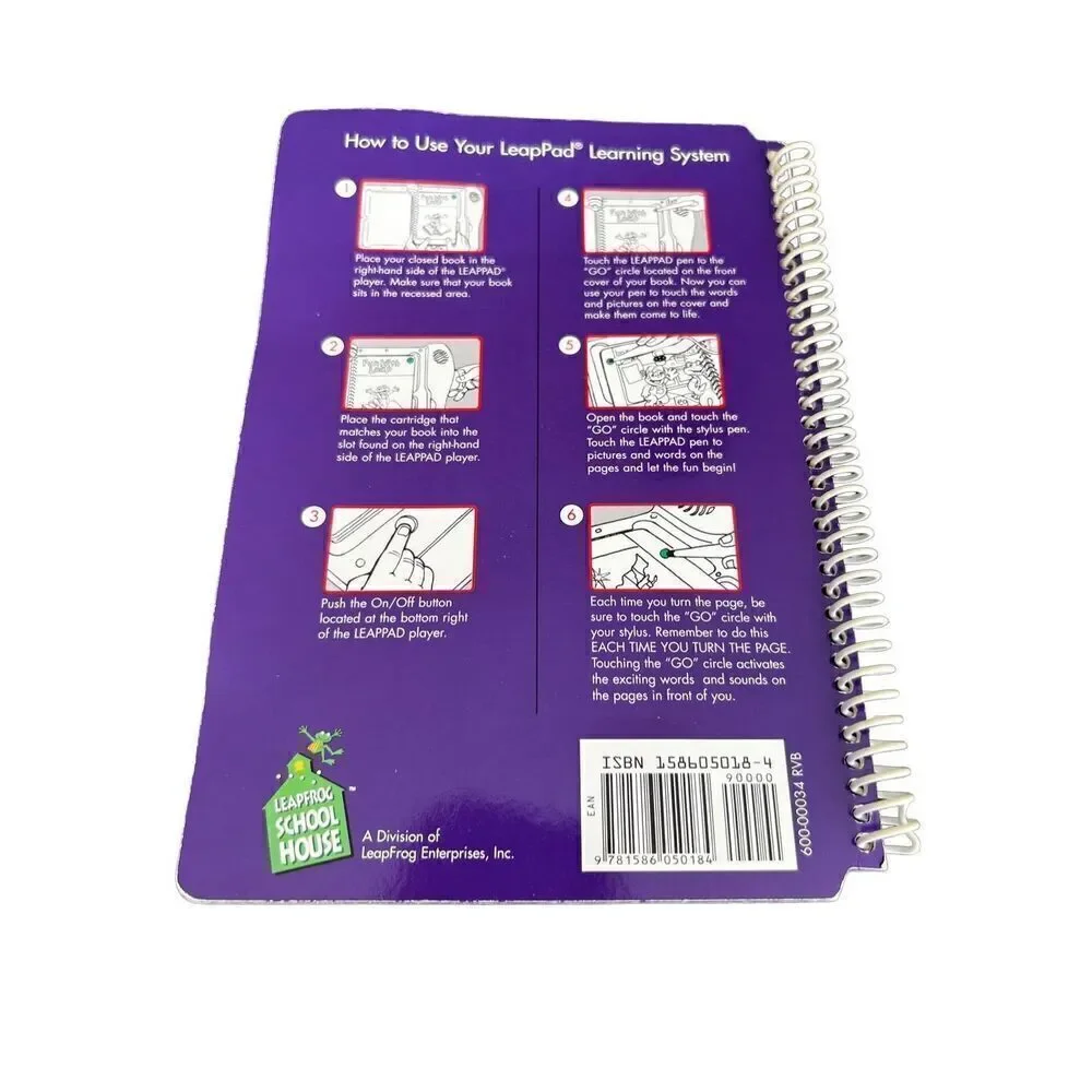 LEAPFROG LEARNING SYSTEM LONG VOWELS BOOKS LEVEL 1 SET OF 3